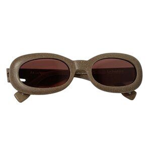 LE SPECS Outta Trash Sunglasses in Coffee Grounds